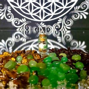 spell jar necklace for success in business